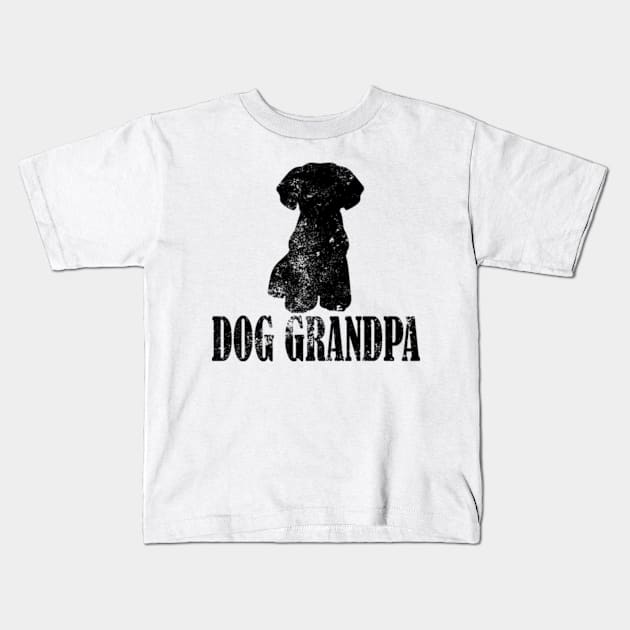 Westie Dog Grandpa Kids T-Shirt by AstridLdenOs